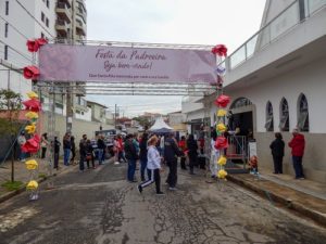 Entrada da festa de Santa Rita de Cássia 2021